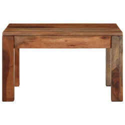 Table Basse Carrée Nature Bohème Bois massif Acacia 2