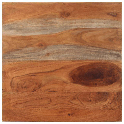 Table Basse Carrée Nature Bohème Bois massif Acacia