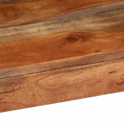 Table Basse Carrée Nature Bohème Bois massif Acacia