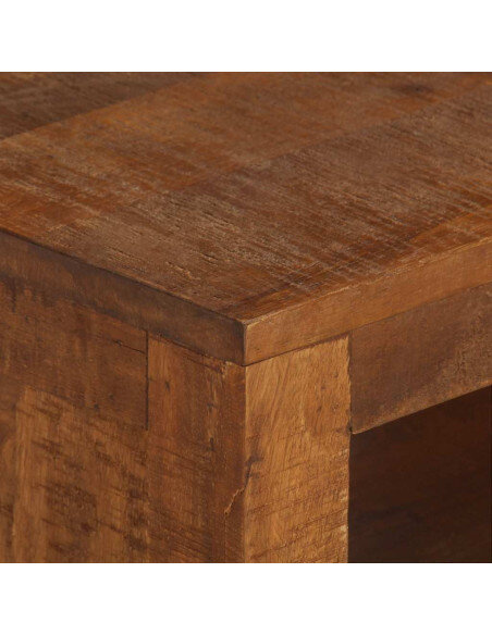 Table Basse Bohème avec Rangement Bois de manguier Table Basse Bohème avec Rangement Bois de manguier