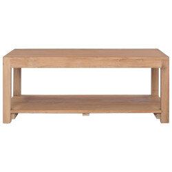 Table Basse Rectangle Bohème Bois massif  2