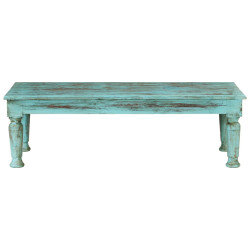 Table Basse Rectangulaire Bois Bohème  2