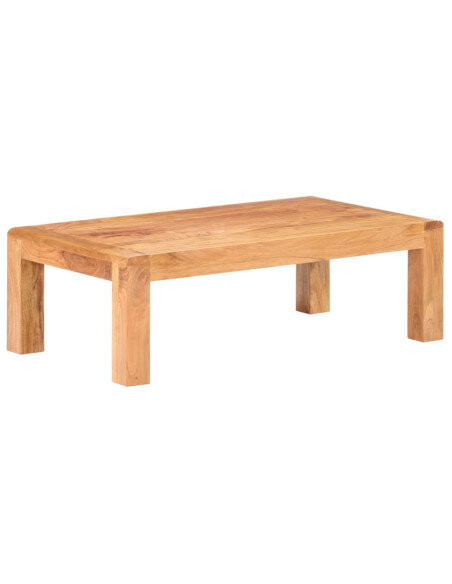 Table Basse rectangulaire Bois Acacia massif - Bohème Table Basse rectangulaire Bois Acacia massif - Bohème