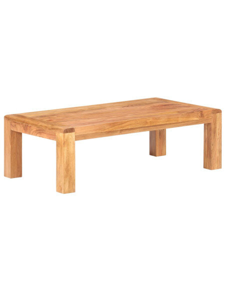 Table Basse rectangulaire Bois Acacia massif - Bohème Table Basse rectangulaire Bois Acacia massif - Bohème
