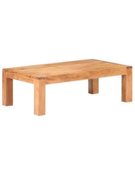 Table Basse rectangulaire Bois Acacia massif - Bohème Table Basse rectangulaire Bois Acacia massif - Bohème