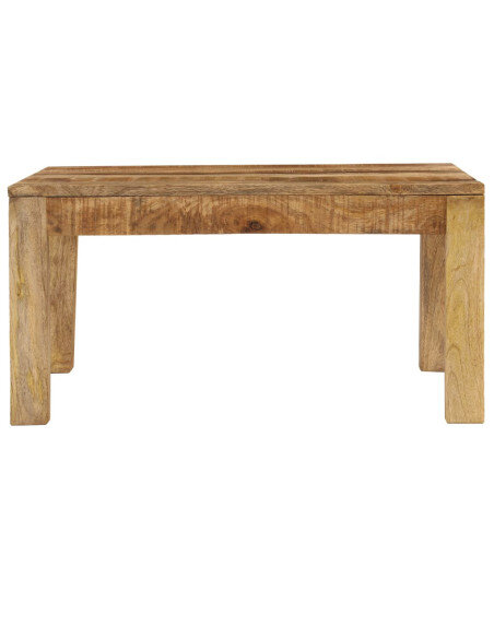 Table Basse Carrée Bohème Bois massif de Manguier Table Basse Carrée Bohème Bois massif de Manguier