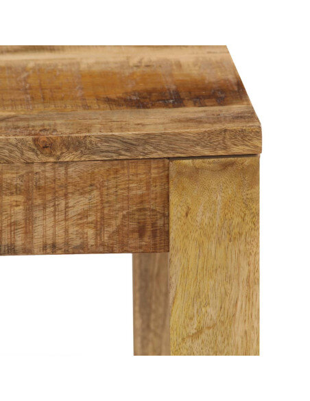 Table Basse Carrée Bohème Bois massif de Manguier Table Basse Carrée Bohème Bois massif de Manguier