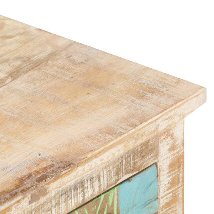 Table Basse bohème avec rangement bois acacia