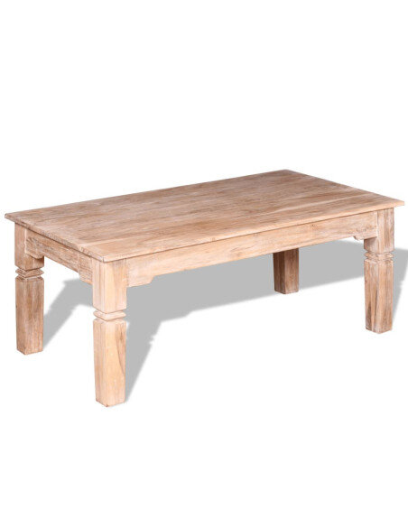 Table Basse Campagne Bois d'Acacia   Table Basse Campagne Bois d'Acacia