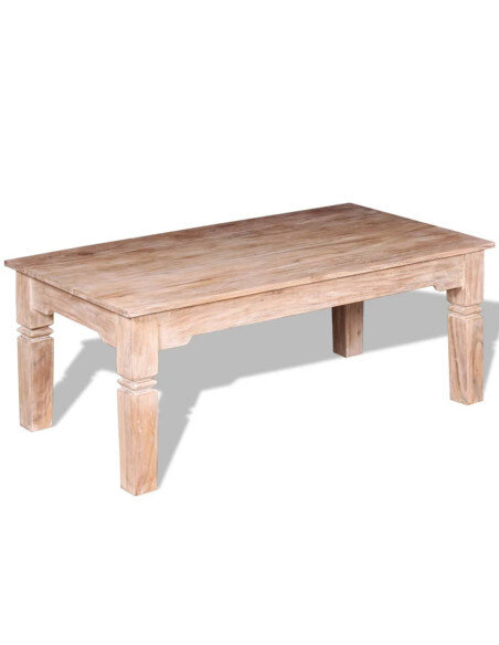 Table Basse Campagne Bois d'Acacia   Table Basse Campagne Bois d'Acacia