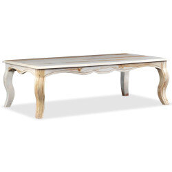Table Basse Campagne Chic en Bois