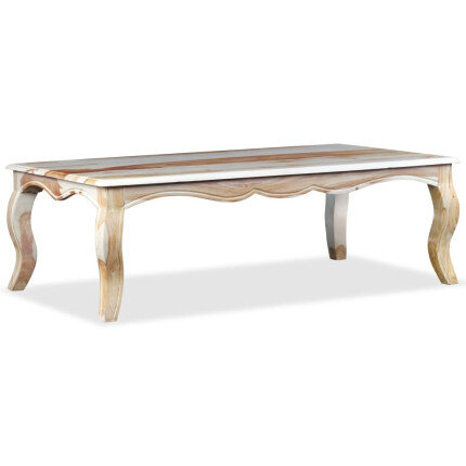 Table Basse Campagne Chic en Bois
