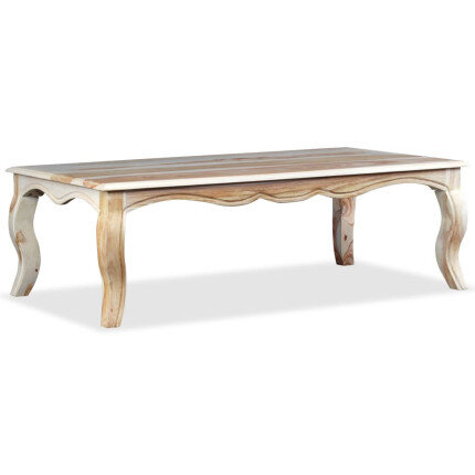Table Basse Campagne Chic en Bois