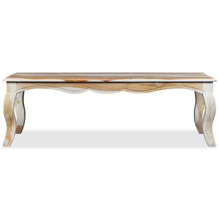 Table Basse Campagne Chic en Bois