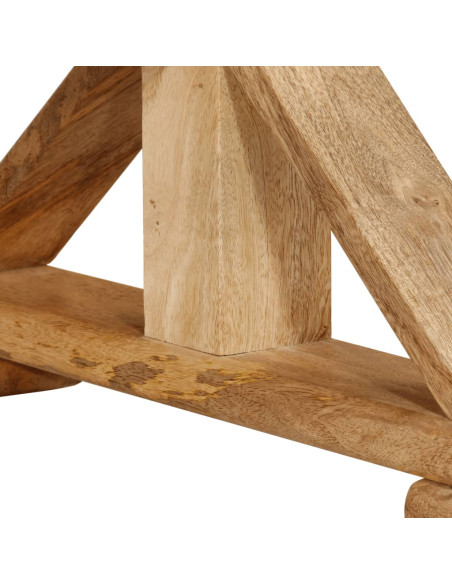 Table Basse Campagne Rustique en bois massif de Manguier