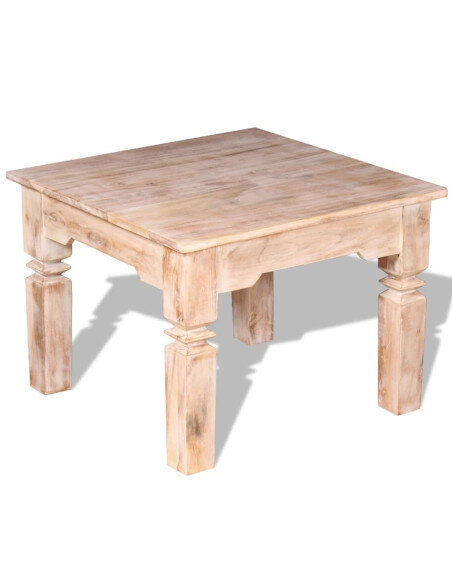 Table Basse Campagne Chic Bois Massif d'Acacia Table Basse Campagne Chic Bois Massif d'Acacia