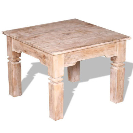 Table Basse Campagne Chic Bois Massif d'Acacia