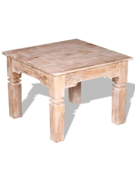 Table Basse Campagne Chic Bois Massif d'Acacia Table Basse Campagne Chic Bois Massif d'Acacia