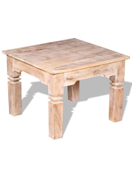 Table Basse Campagne Chic Bois Massif d'Acacia Table Basse Campagne Chic Bois Massif d'Acacia