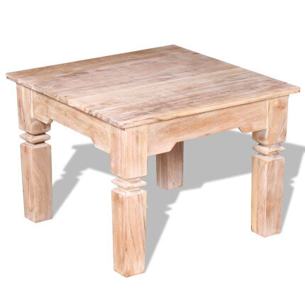 Table Basse Campagne Chic Bois Massif d'Acacia