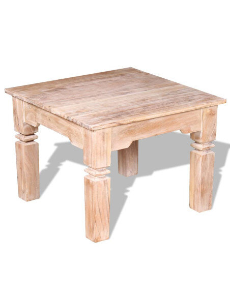 Table Basse Campagne Chic Bois Massif d'Acacia Table Basse Campagne Chic Bois Massif d'Acacia