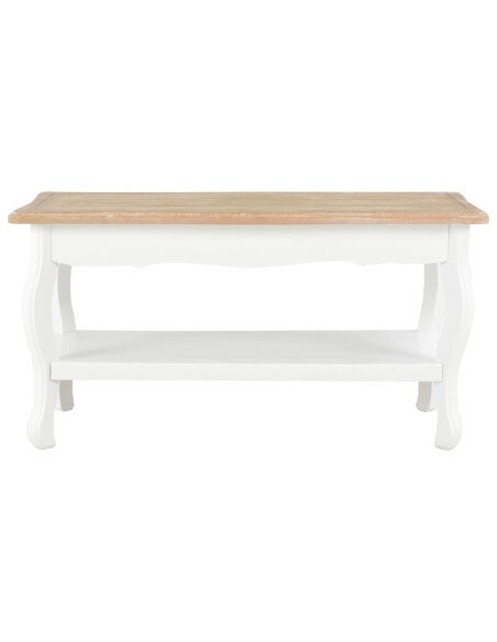 Table Basse Bois & Blanche Campagne Chic Table Basse Bois & Blanche Campagne Chic