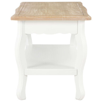 Table Basse Bois & Blanche Campagne Chic