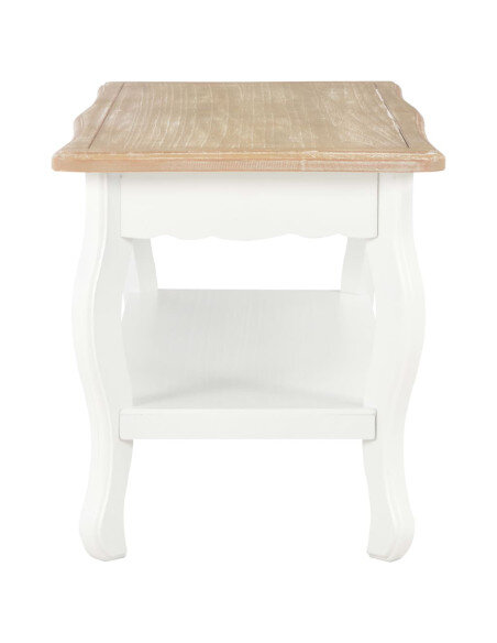 Table Basse Bois & Blanche Campagne Chic Table Basse Bois & Blanche Campagne Chic
