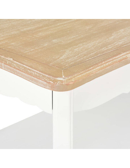 Table Basse Bois & Blanche Campagne Chic Table Basse Bois & Blanche Campagne Chic