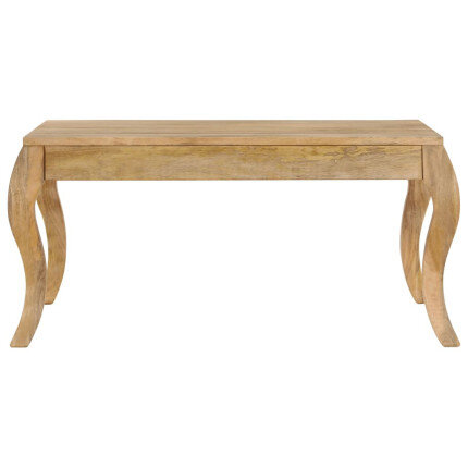 Table Basse Campagne Chic Bois massif pied design
