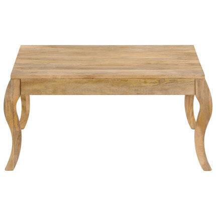 Table Basse Campagne Chic Bois massif pied design