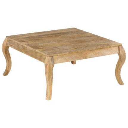 Table Basse Campagne Chic Bois massif pied design