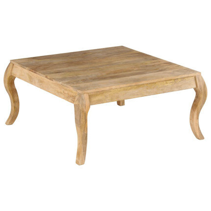 Table Basse Campagne Chic Bois massif pied design