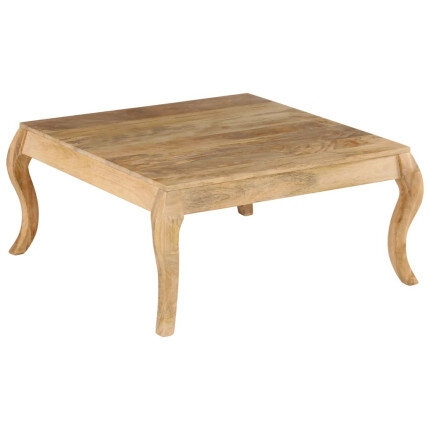 Table Basse Campagne Chic Bois massif pied design