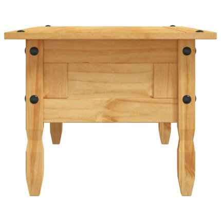 Table Basse Campagne Rustique Bois avec Tiroir