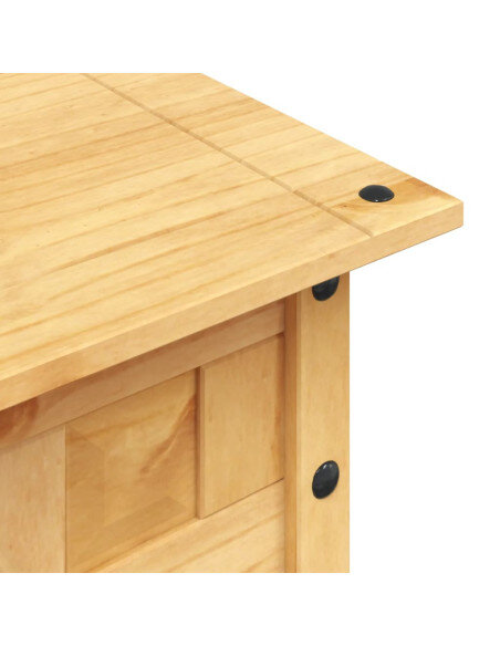 Table Basse Campagne Rustique Bois avec Tiroir