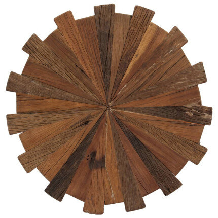 Ensemble 2 Petites Tables Basse Rétro / Vintage en bois