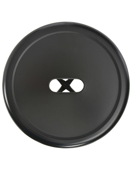 Tabourets de bar industriel en lot de 4 en acier Noir  {attributes}