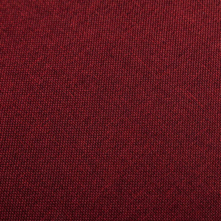 Tabourets de bar en lot de 2 en tissu Rouge